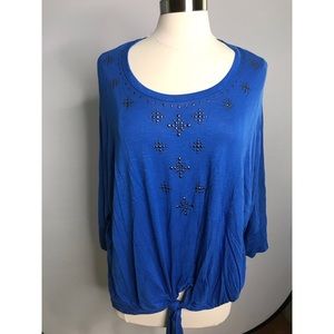 Live & Let Live embellished Blouse NWT sz 1x